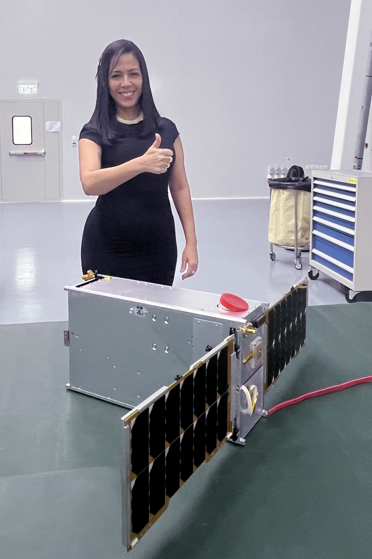 USPACE’s First Experimental  Satellite Completed Acceptance and Delivered