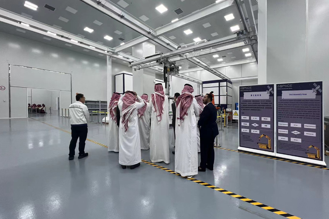 His Excellency Bandar Alkhorayef, Minister of Industry and Mineral Resources of Saudi Arabia, Paid a Visit to USPACE Technology Group Limited (USPACE)