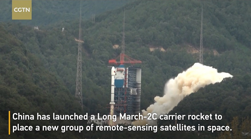 China launches new remote-sensing satellite group