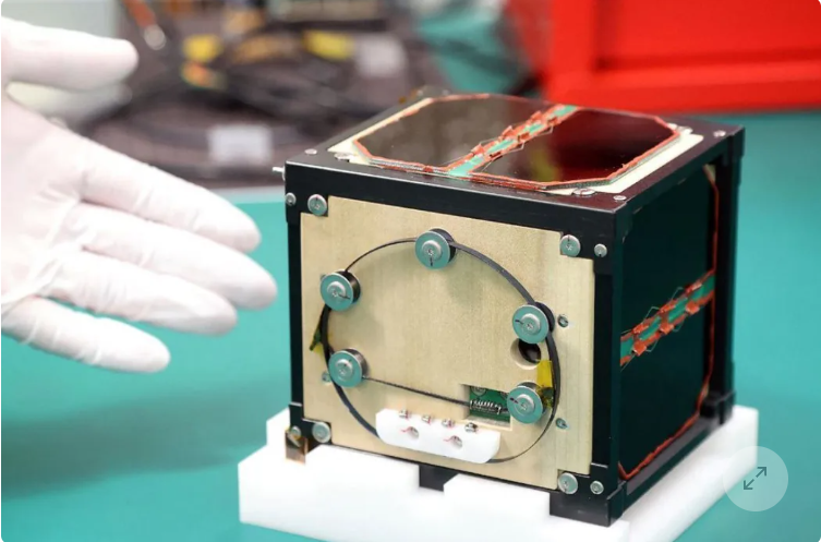 World's first wood-panelled satellite launched into space